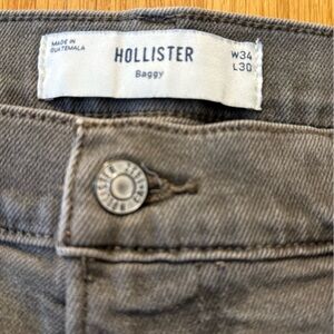 Hollister Men’s Baggy Jeans 34 x 30 BNWOT